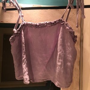 lilac tank top